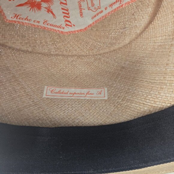 Women's Panama Hat - Picture 4 of 5